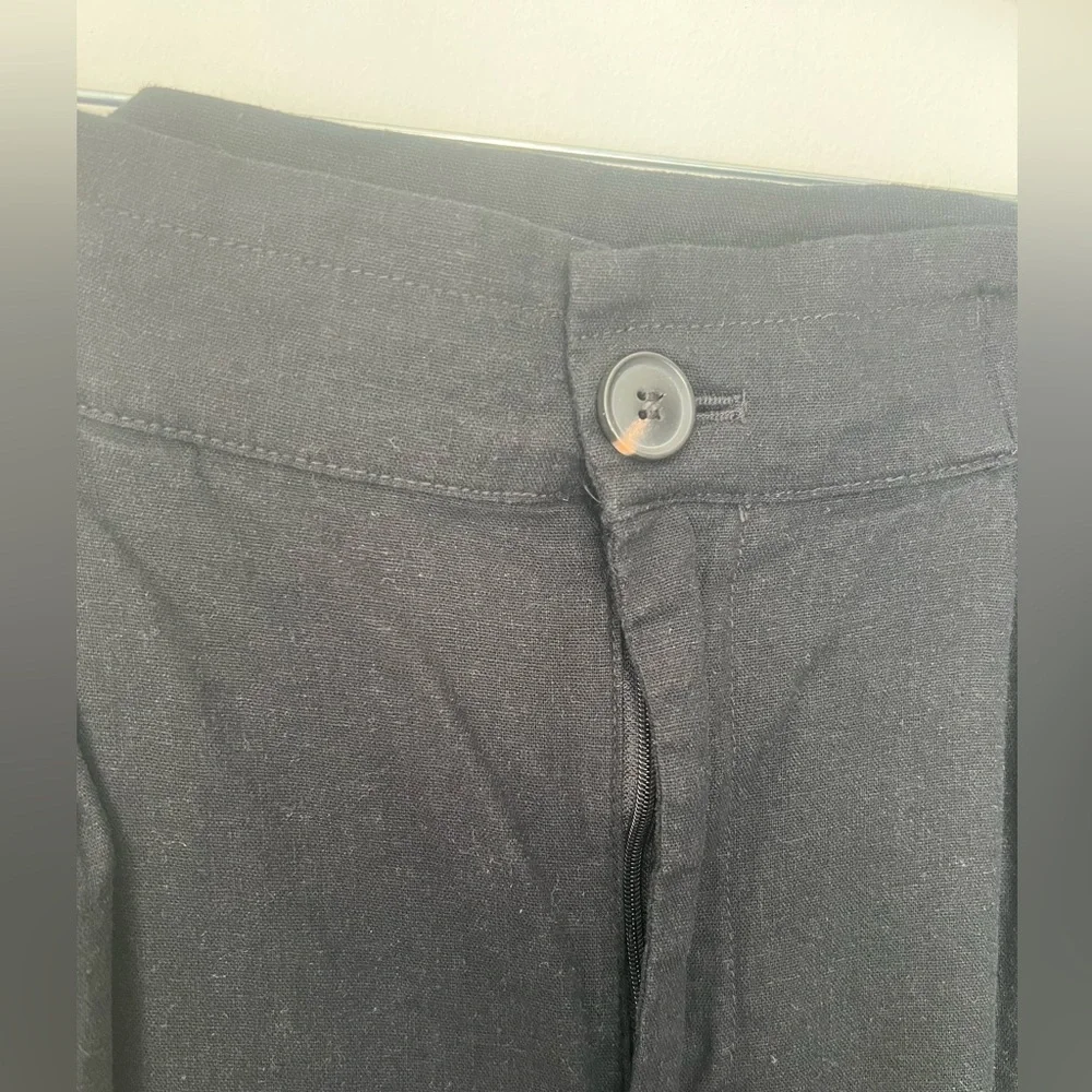 Zara Cargo Linen Blend Pant